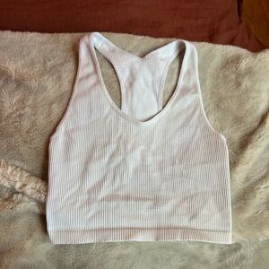 Zella Ribbed Knit Top